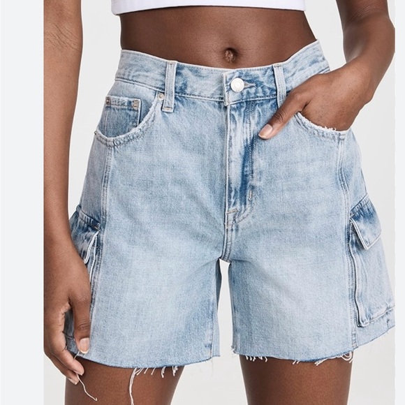 Pistola Peyton Denim Cargo Shorts size 24 - Picture 1 of 8